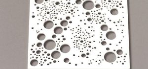 декоративная панель из Corian® / из цельной древесины / настенная / 3D