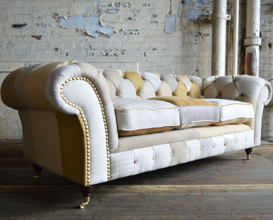 Диван честерфилд Chester Abode Sofas из ткани 2 места 3 Abode Sofas