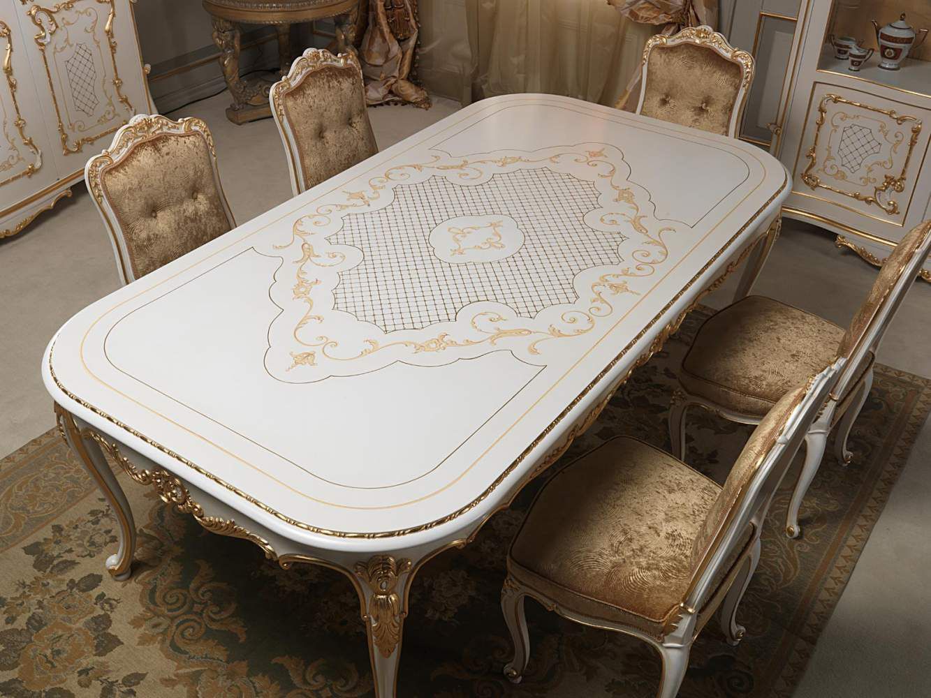 Стул louis xvi ivory