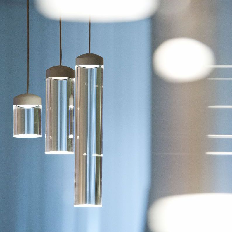 Подвесная лампа современная из кварца Led Vessel Led Vessel