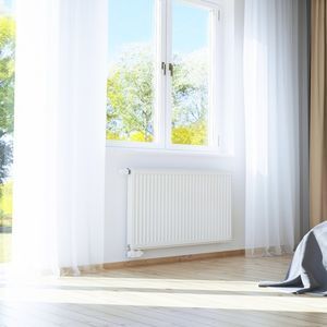 радиатор на горячей воде