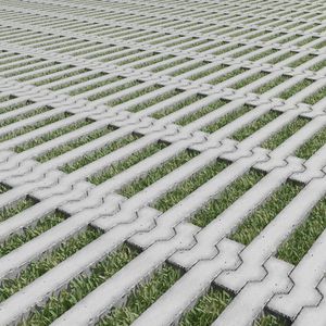 газонная решетка из бетона 1
