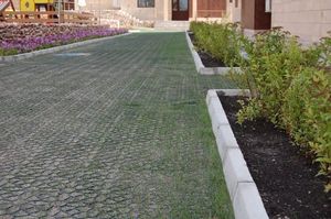 решетчатый настил из полиэтилена высокой плотности