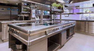 кухня для профессионального использования из нержавеющей стали