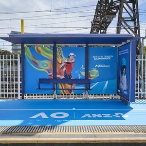 крытая автобусная остановка из гальванизированной стали