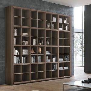 современный книжный шкаф