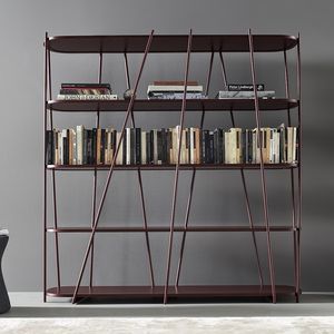 современный книжный шкаф