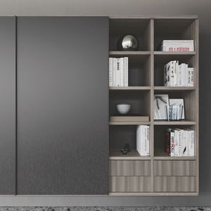 настенный книжный шкаф