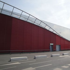 ребристое листовое железо