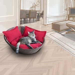 корзина для кошки из хлопка