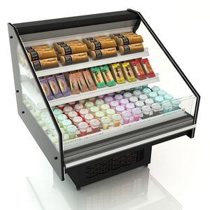 полочная холодильная витрина