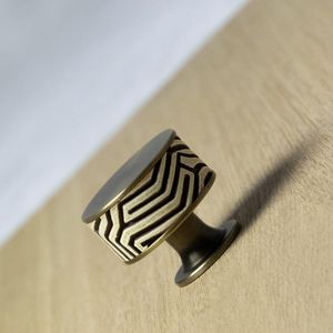 современная круглая ручка для мебели