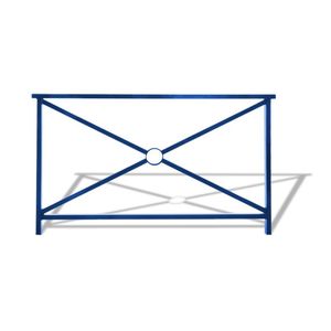 защитный барьер / неподвижный / из стали / для общественных мест