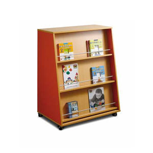 низкий книжный шкаф