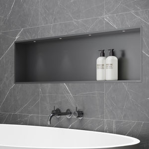 ниша в стене из нержавеющей стали 1