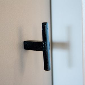 классическая круглая ручка для мебели
