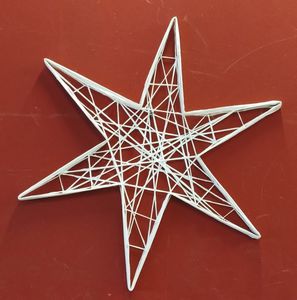 рождественские украшения из стекловолокна