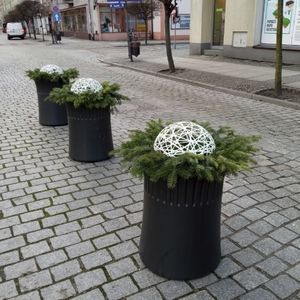 рождественские световые декорации 3D