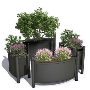 кадка для садовых растений из стали