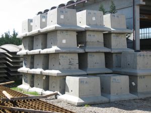 сборная изолированная опорная плита
