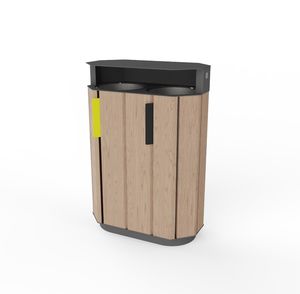 общественный мусорный контейнер