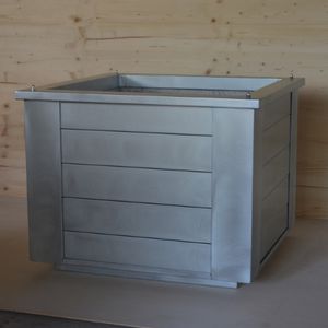 кадка для растений из цинка