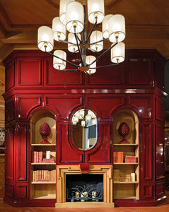классический книжный шкаф