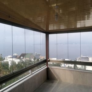 складное панорамное окно