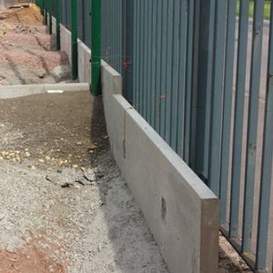 подпорная стена из бетона