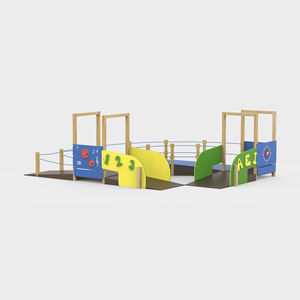 полоса препятствий для игровой площадки