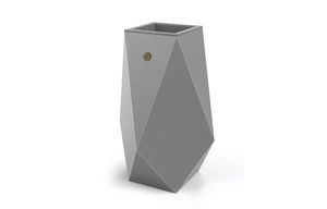 кадка для садовых растений из нержавеющей стали