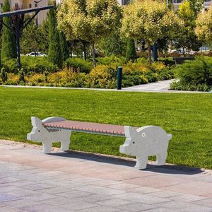 общественная скамейка уникальный дизайн 1