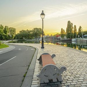 общественная скамейка уникальный дизайн 1
