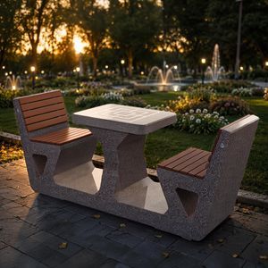 классический комплект стол-лавки