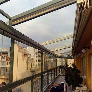 пергола пристроенная к зданию
