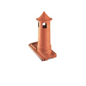 колпак дымовой трубы из терракоты