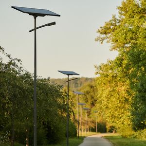 городской фонарный столб
