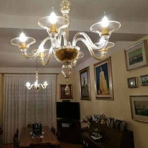 современная люстра