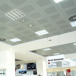 подвесной потолок из металла
