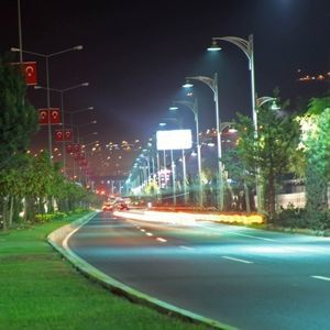 городской светильник