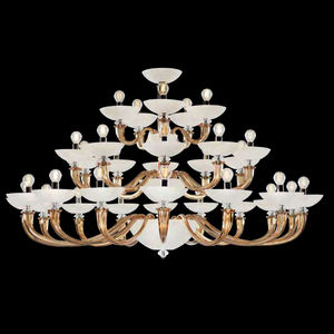 классическая люстра / из металла / из стекла / LED
