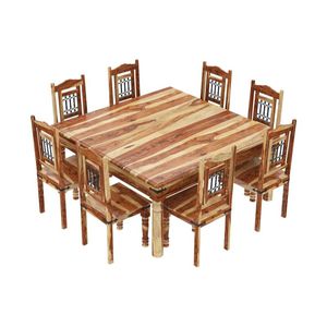 современный комплект стол - стулья