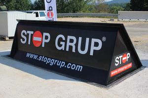 съемный дорожный блокиратор блокатор дороги