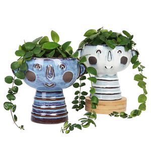 садовый горшок из керамики 1