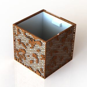 кадка для садовых растений из стали