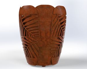 кадка для садовых растений из нержавеющей стали