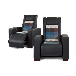 кресло для кинотеатра из кожи