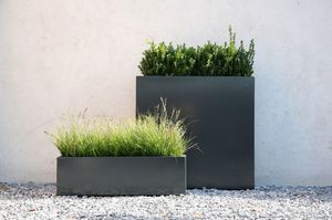 кадка для садовых растений из гальванизированной стали