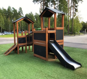 игровой тур с горкой