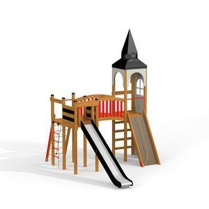 игровой тур с горкой